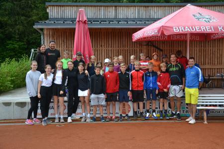 Trainingscamp mit 25 Teilnehmern 